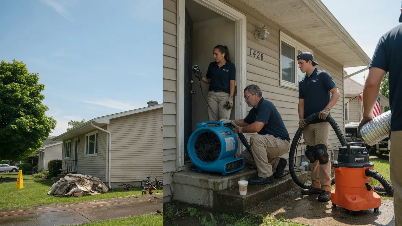 Water Damage Restoration in Plymouth, IL near me